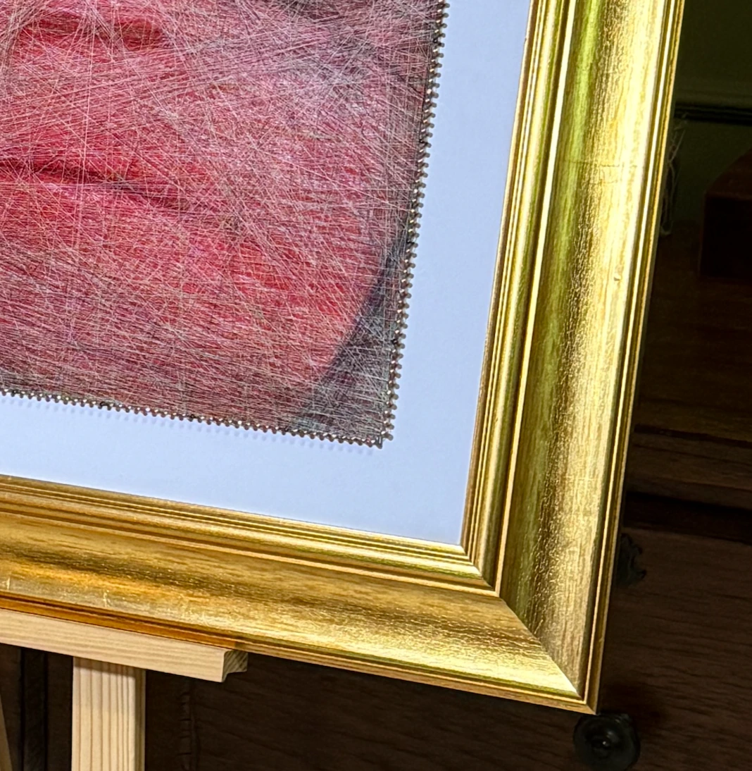 Italian gold leaf frame