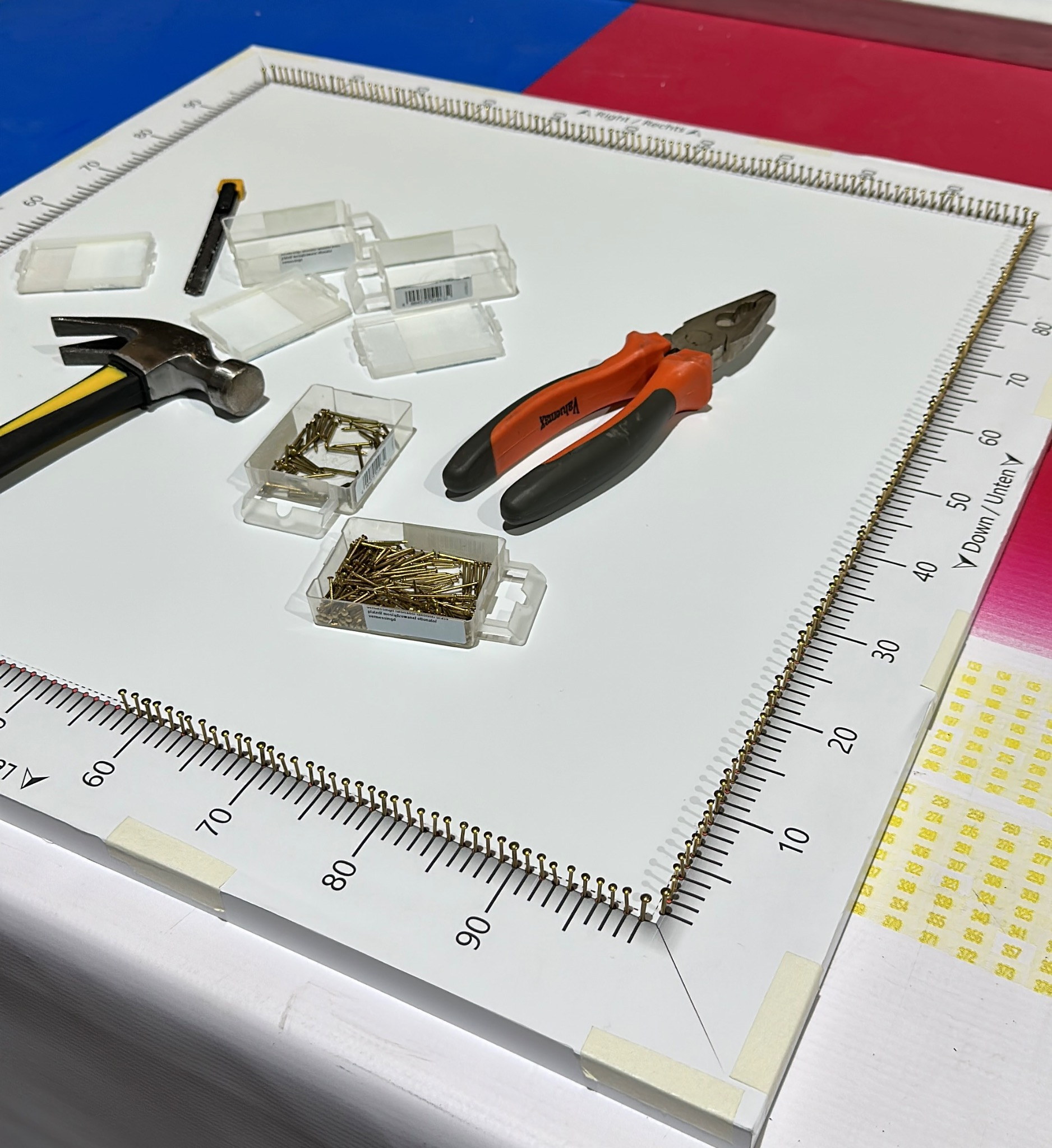 Thread and Nail production process