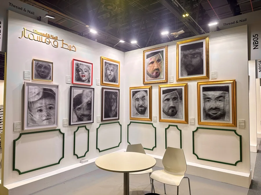 Thread & Nail stand at World Art Dubai 2024