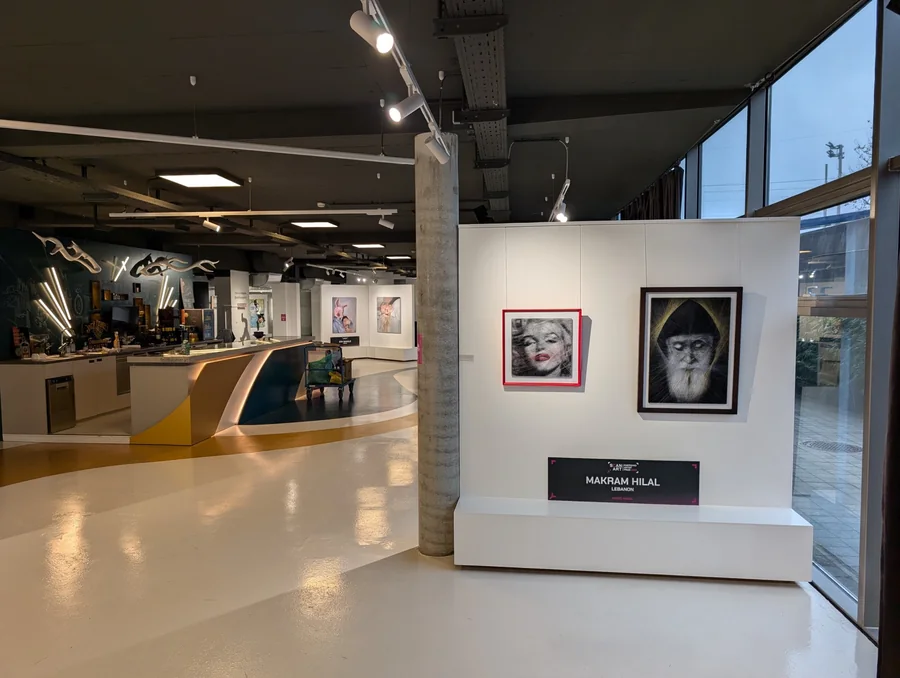 Thread & Nail at the scan.art Emerging Artist Prize 2024 finalist exhibition in Graz